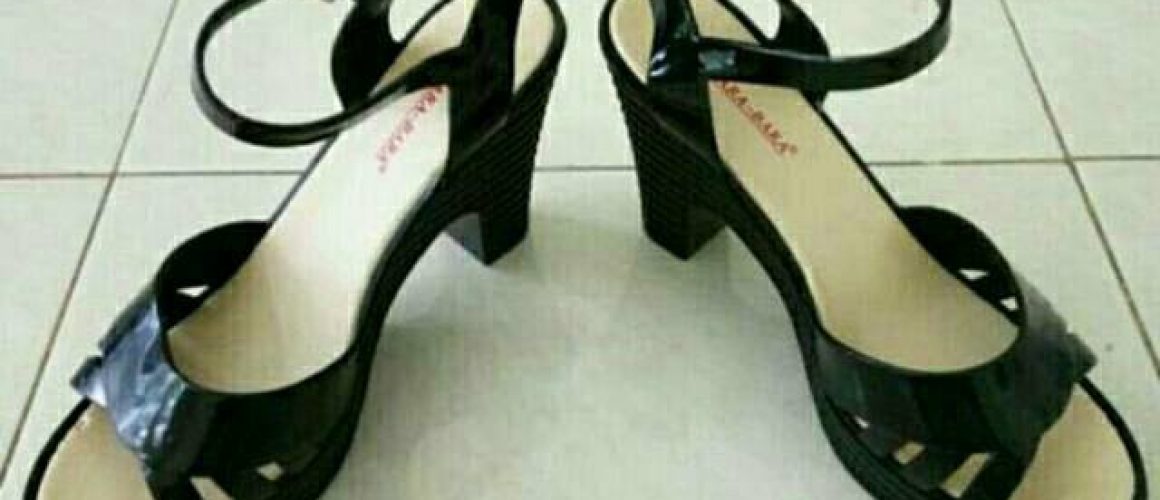 Sepatu Jelly Heels IMPORT merek BARA BARA-1