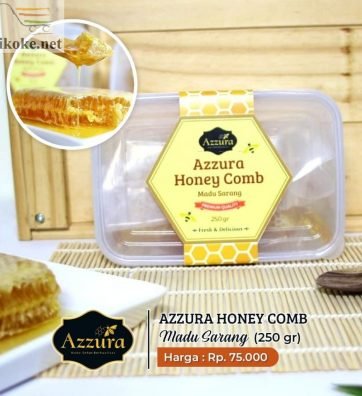 Madu Sarang Azzura 250gr Honey Comb