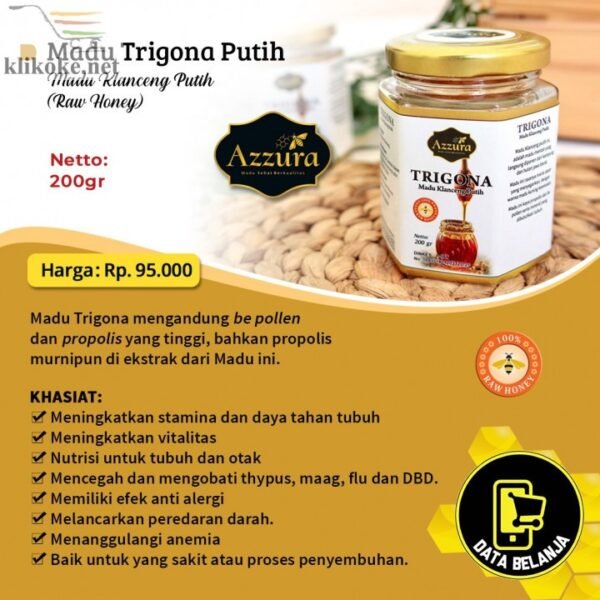 Madu Trigona Putih 200gr